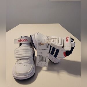 Brand New Adidas Baby High Tops. Size 4